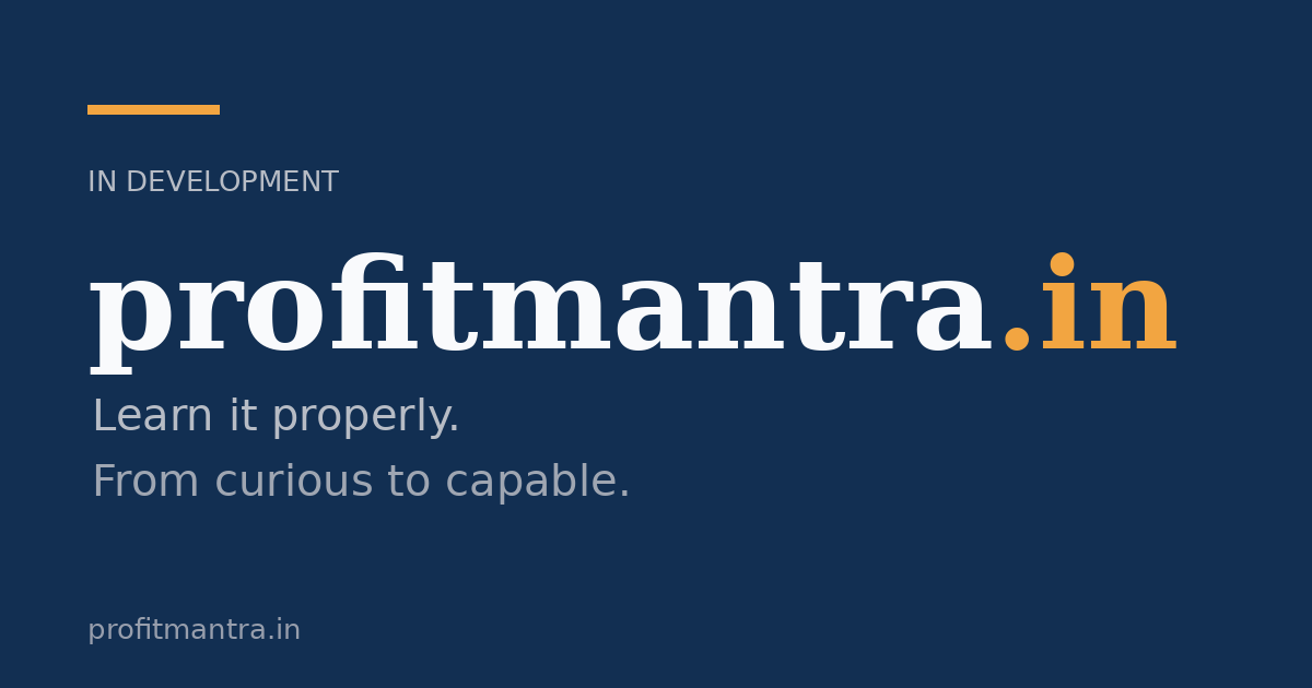 Link preview image for profitmantra.in